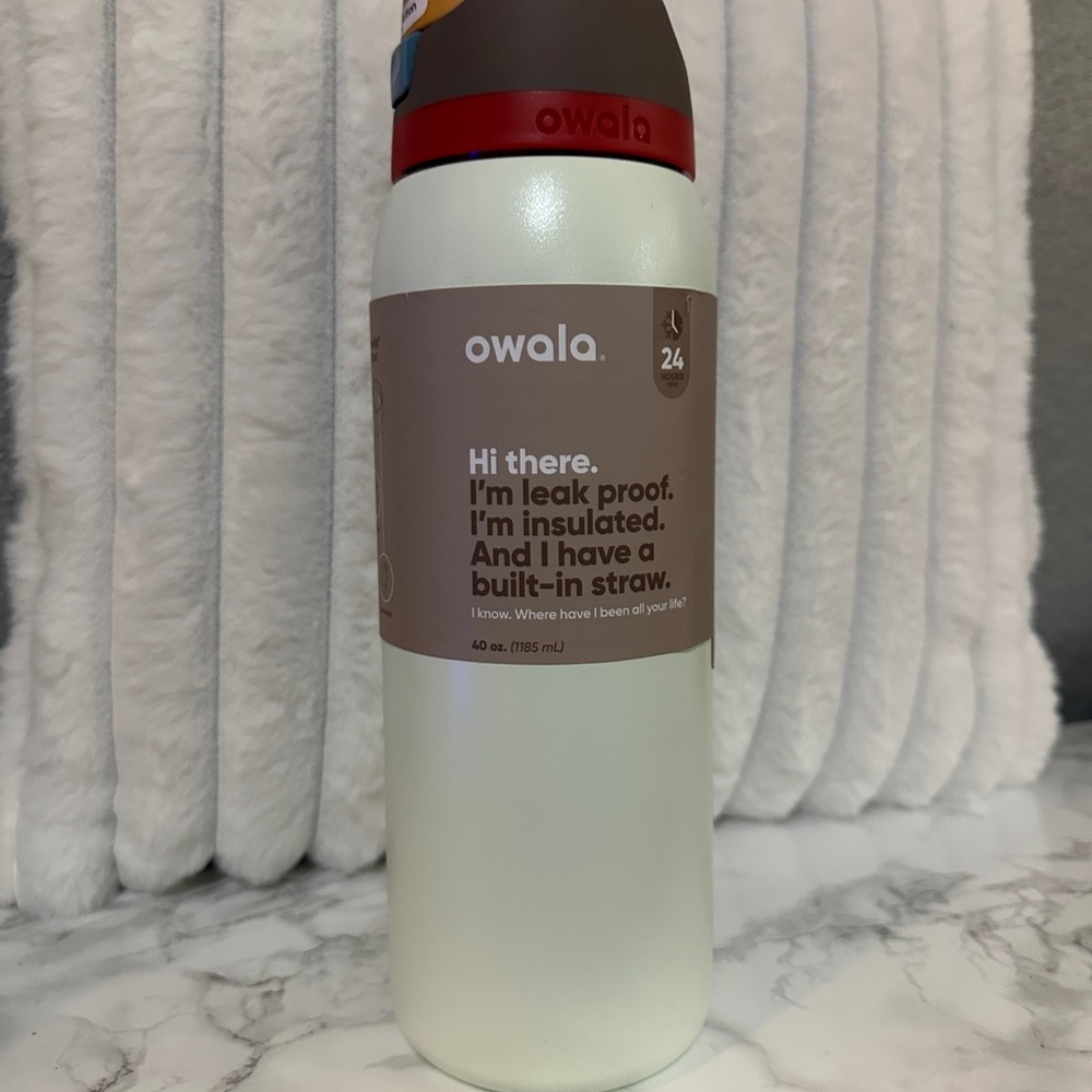 Owala Boneyard Insulated Water Bottle with Sip and Straw